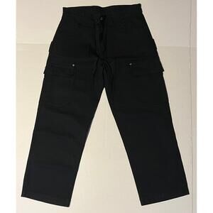 Duluth Cargo Work Pants Men’s 34x30 Black Flex Fire Hose Rix Fit New With Tags